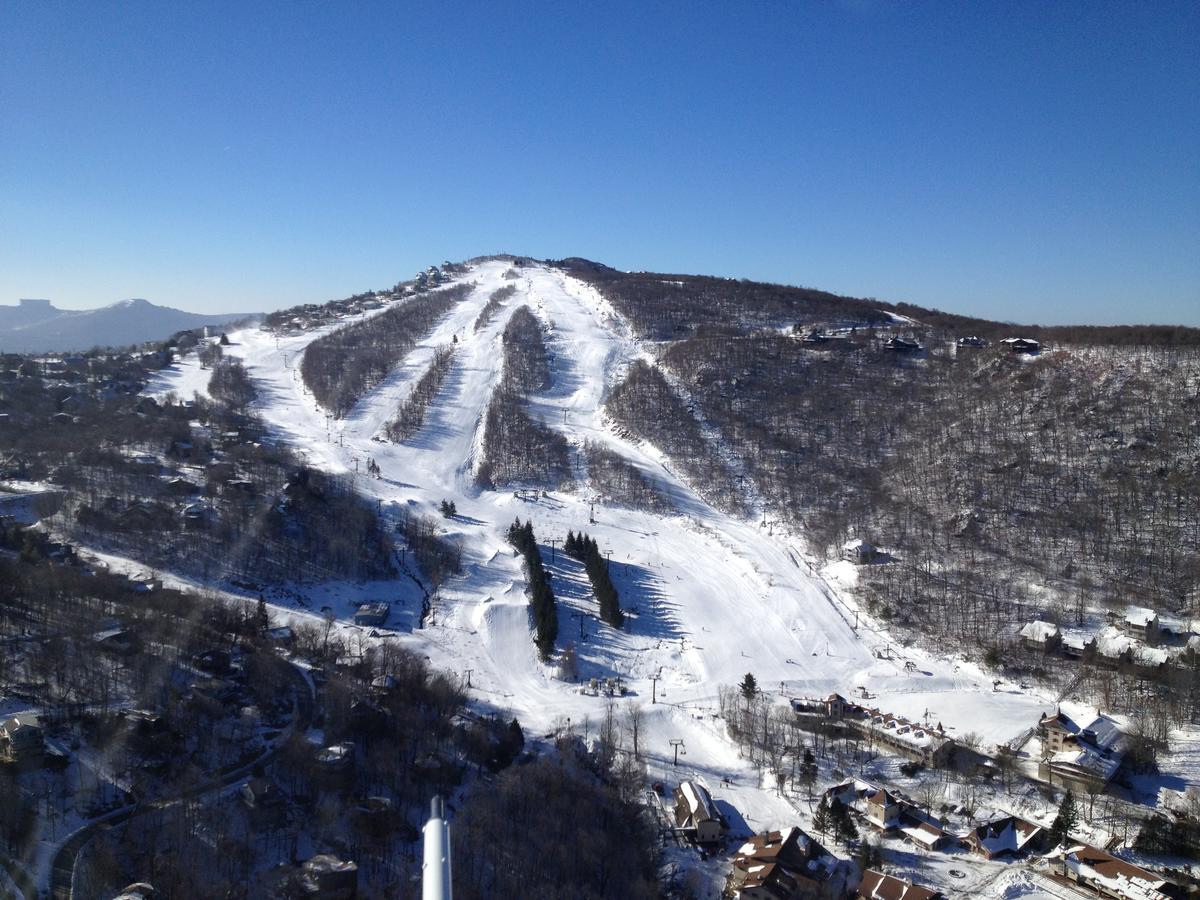 Top Of The Beech Inn Beech Mountain Buitenkant foto